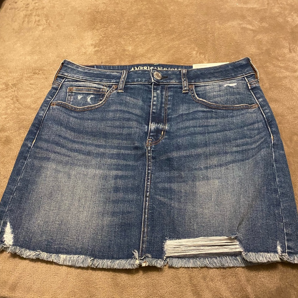 Hi rise mini American eagle skirt